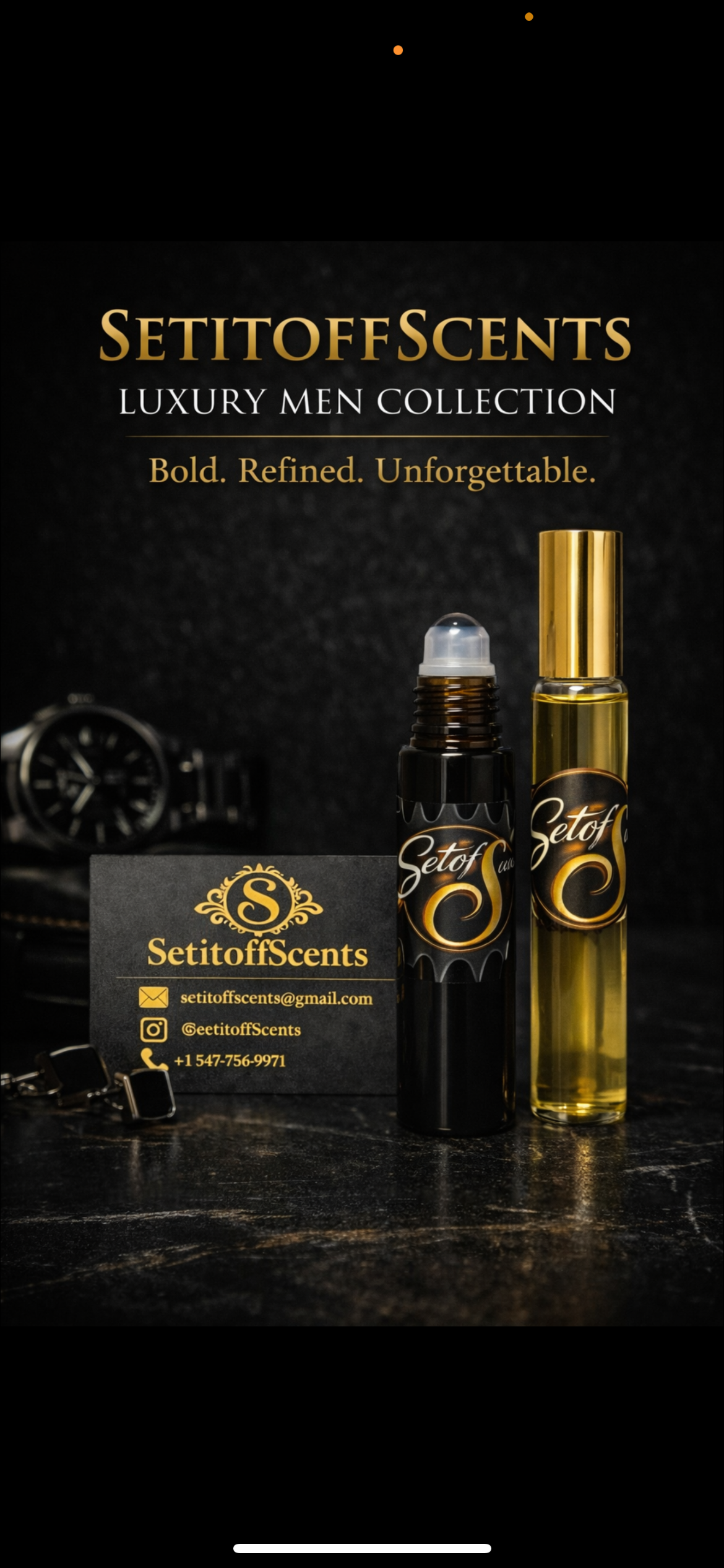 10ML Luxury Men Roll-on Perfume Oil